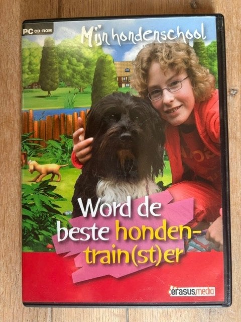 Pc cd-rom: Mijn hondenschool-Word de beste hondentrain(st)er, Spelcomputers en Games, Puzzel en Educatief, 1 speler, Eén computer