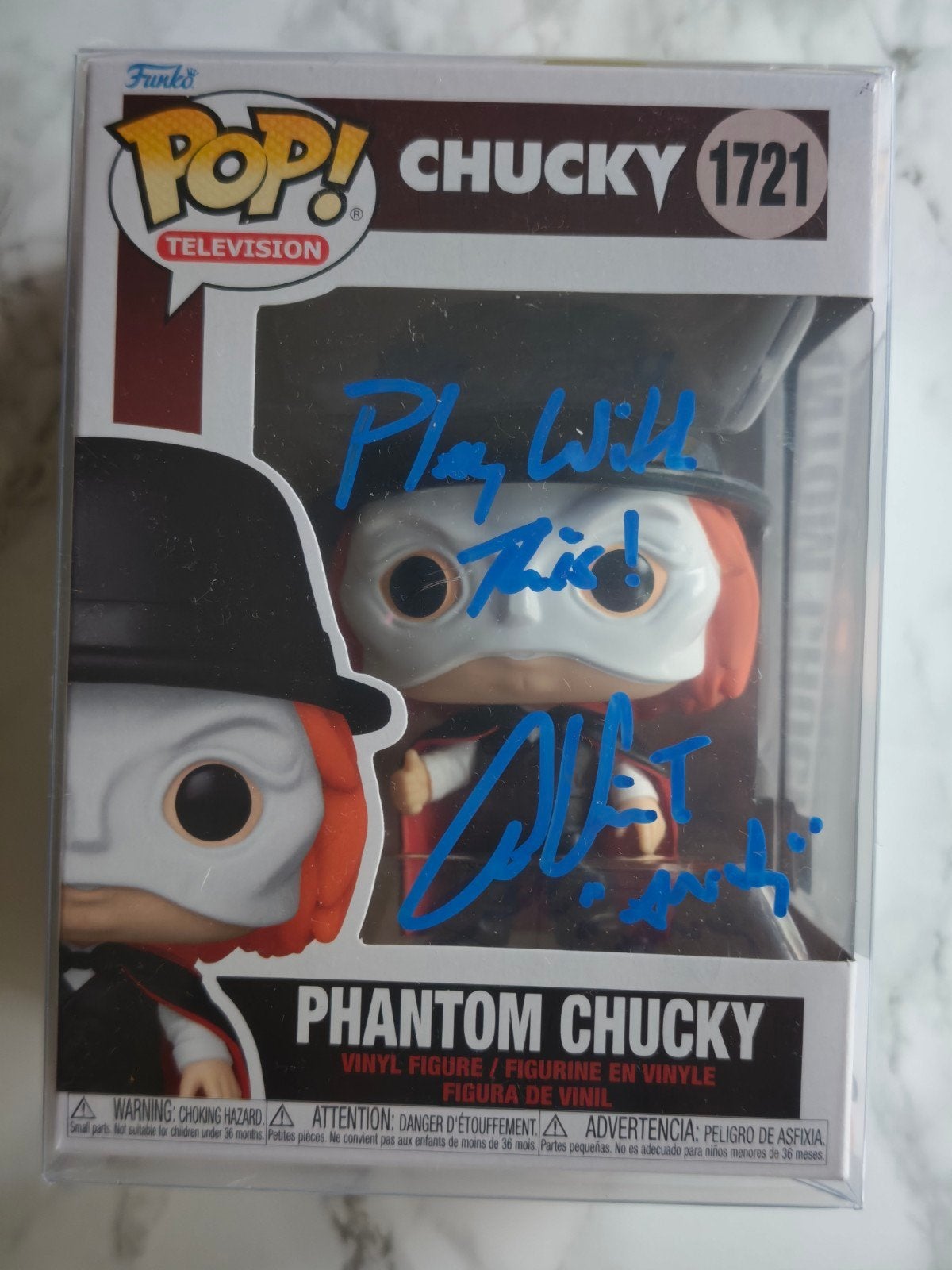 Funko Phantom Chucky signed Alex Vincent, Ophalen of Verzenden, Nieuw