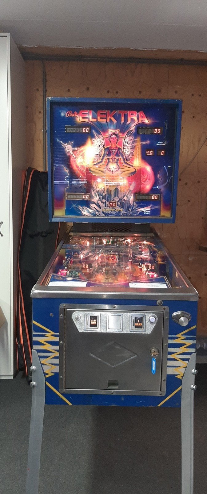 Flipperkast bally elektra, Verzamelen, Ophalen, Gebruikt, Elektronisch, Bally