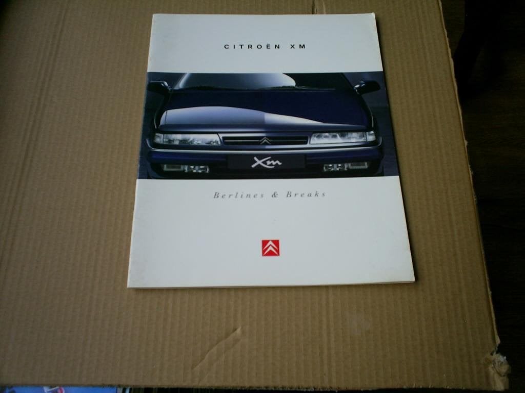 Citroen XM Berlines en Breaks 6 / 1995 20 pag. Frans, Verzenden, Zo goed als nieuw, Citroën