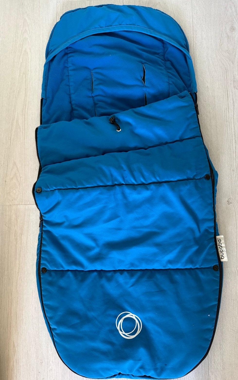 Bugaboo Voetenzak - Blauw, Kinderen en Baby's, Ophalen of Verzenden, Gebruikt