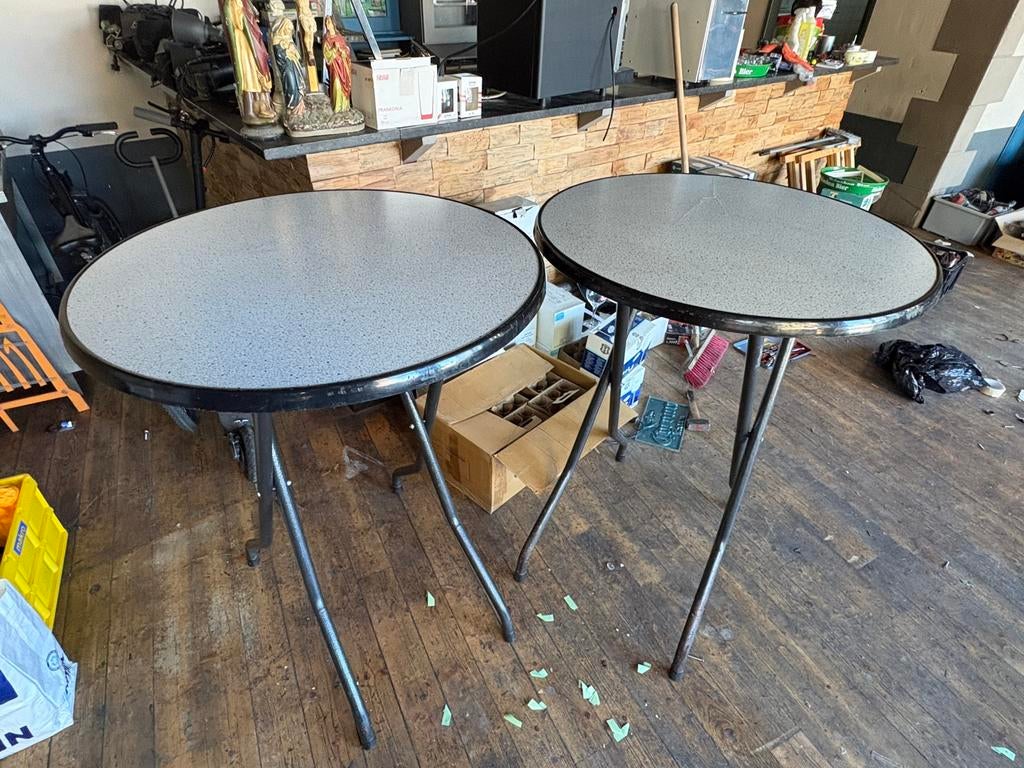 Staan tefels, Ophalen of Verzenden, Gebruikt, Campingtafel