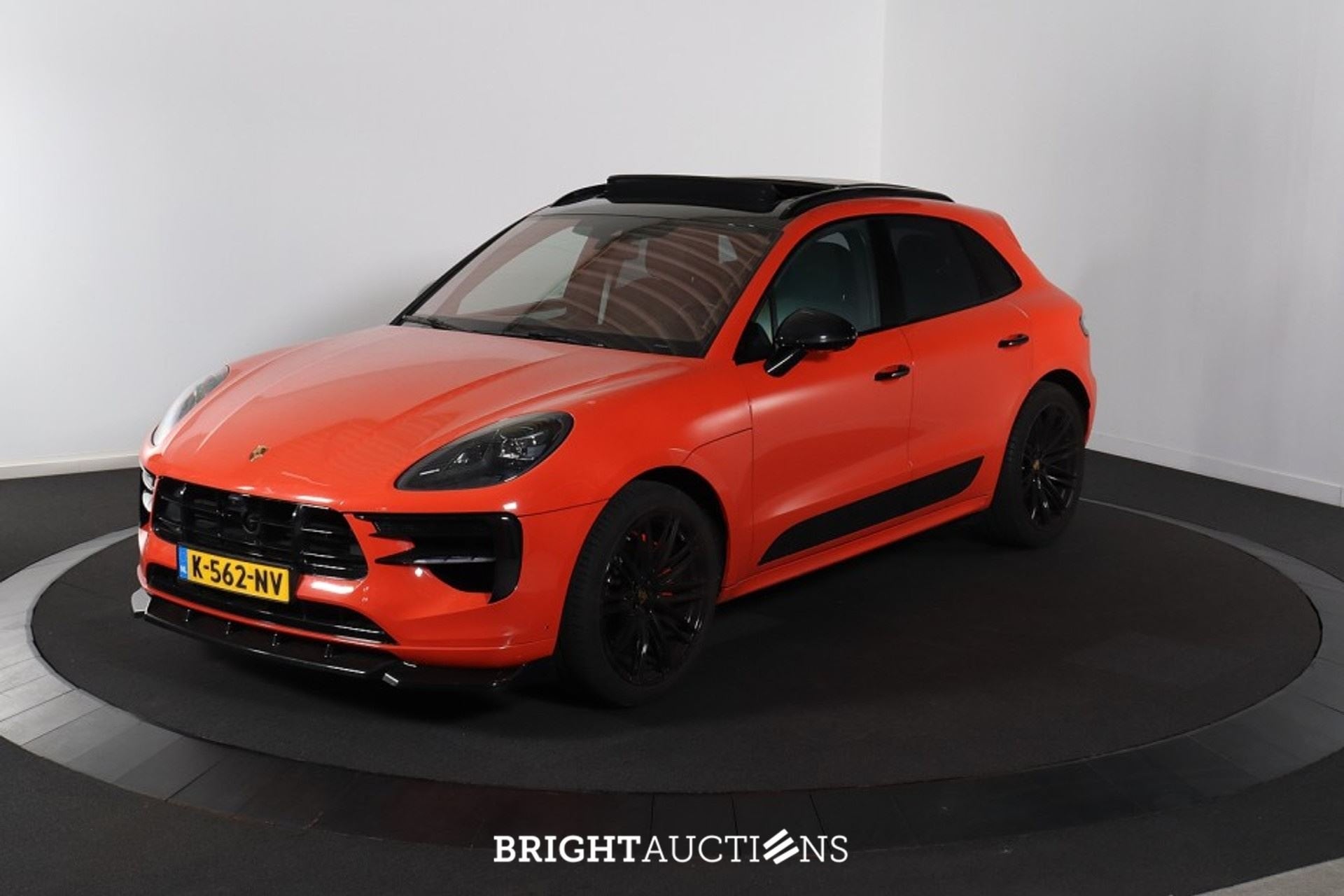 Porsche Macan 2.9 GTS (bj 2021, automaat), Auto's, Automaat, Gebruikt, 1885 kg, Zwart