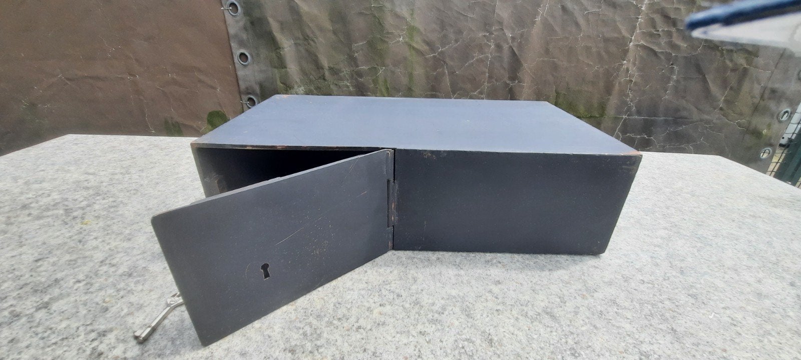 Zelfbouw Kluisje 2mm Staalplaat met Sleutel (55x29x16cm), Ophalen of Verzenden, Nieuw