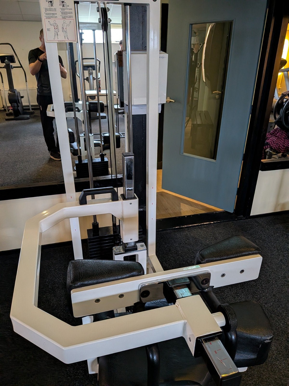 Technogym Rotary Torso Krachtstation voor schuine Buikspier!, Ophalen, Gebruikt