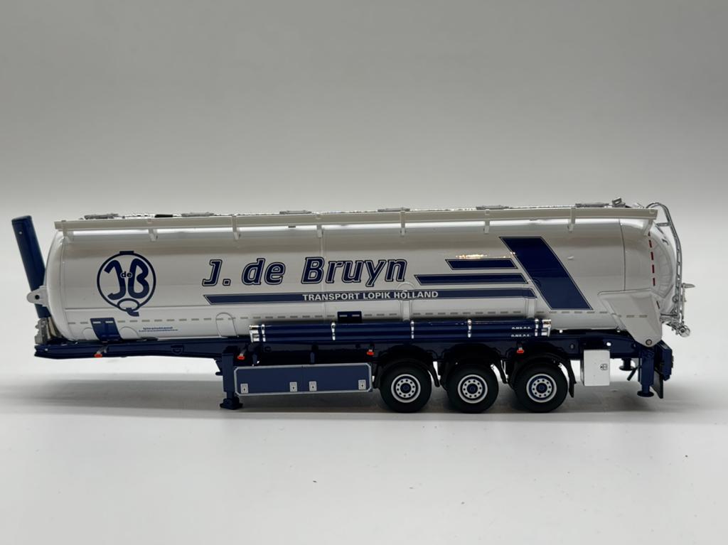 WSI LAG HOBUR KIPPER BULK TRAILER de BRUYN, Hobby en Vrije tijd, Modelauto's | 1:50, ., Nieuw, Ophalen of Verzenden, .