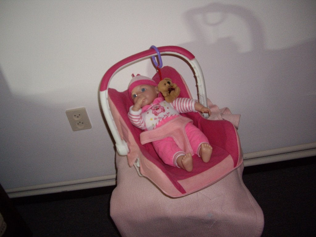 baby pop met maxicosi, Ophalen, Zo goed als nieuw, Babypop