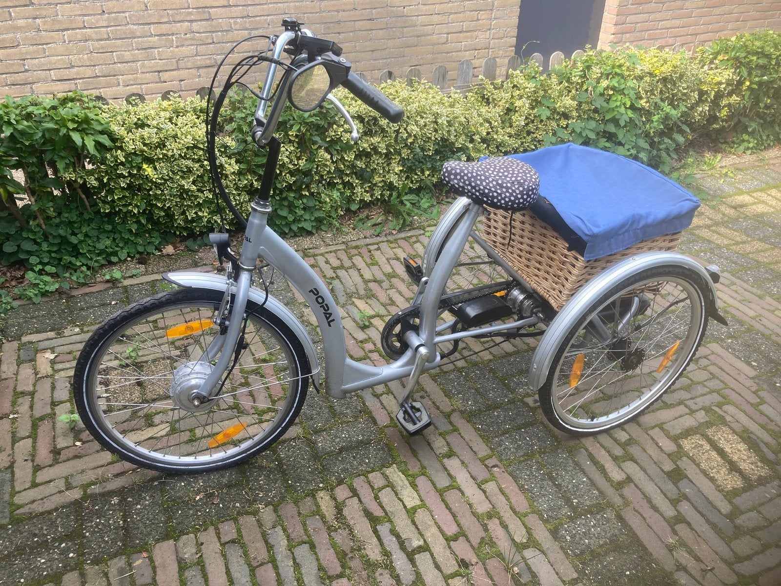 Popal electrische driewieler, Ophalen, Gebruikt, Trommelrem