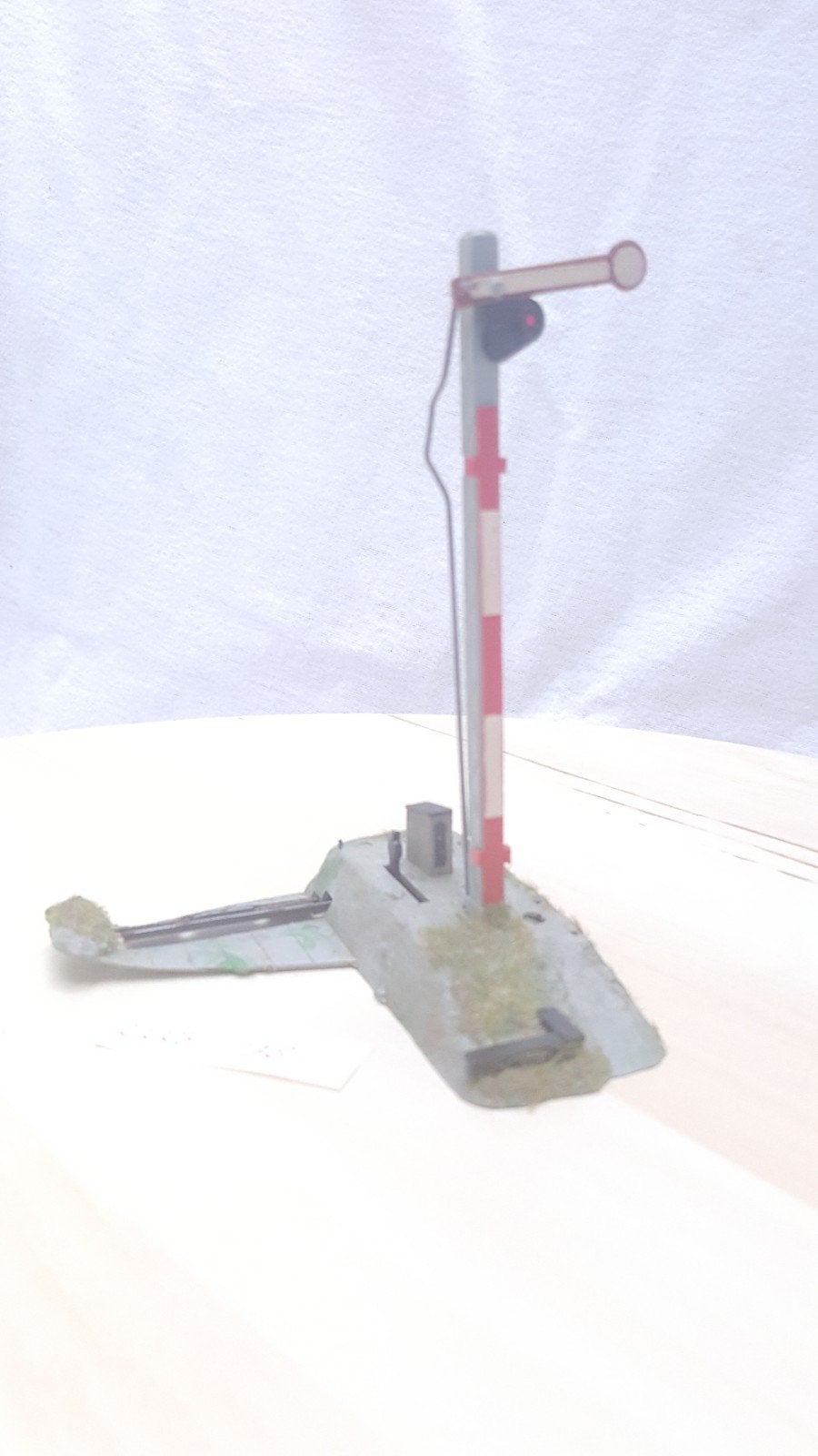Mechanisch beweegbare arm sein H0, Overige merken, Gebruikt, Gelijkstroom of Wisselstroom, Rails