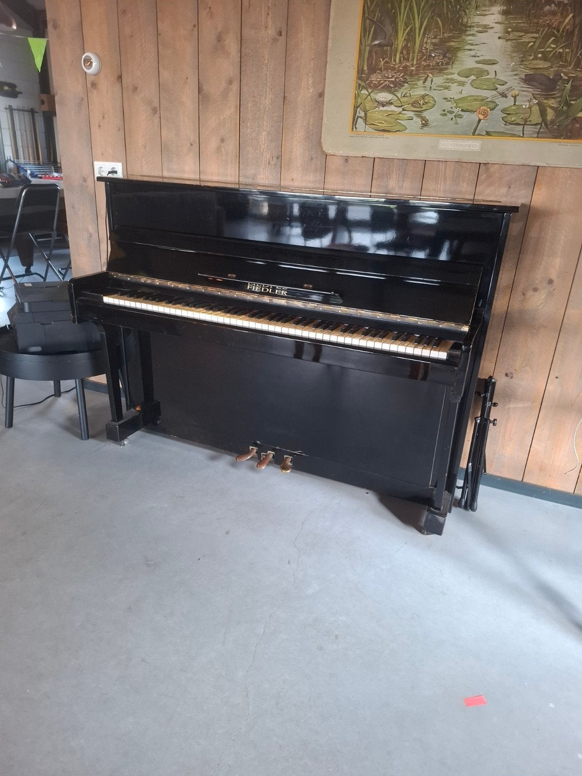 Fiedler piano, Ophalen, Gebruikt, Zwart, Piano