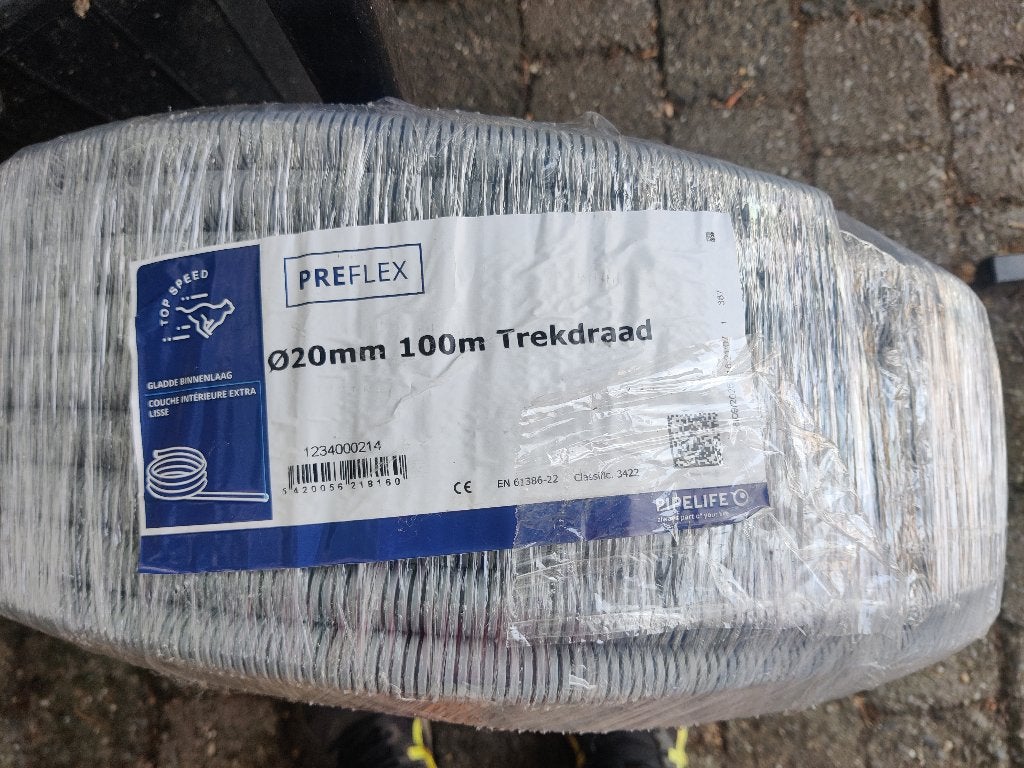 flexibele buis 100 m /dia 20, Doe-het-zelf en Verbouw, Verzenden, Nieuw, Kabel of Snoer