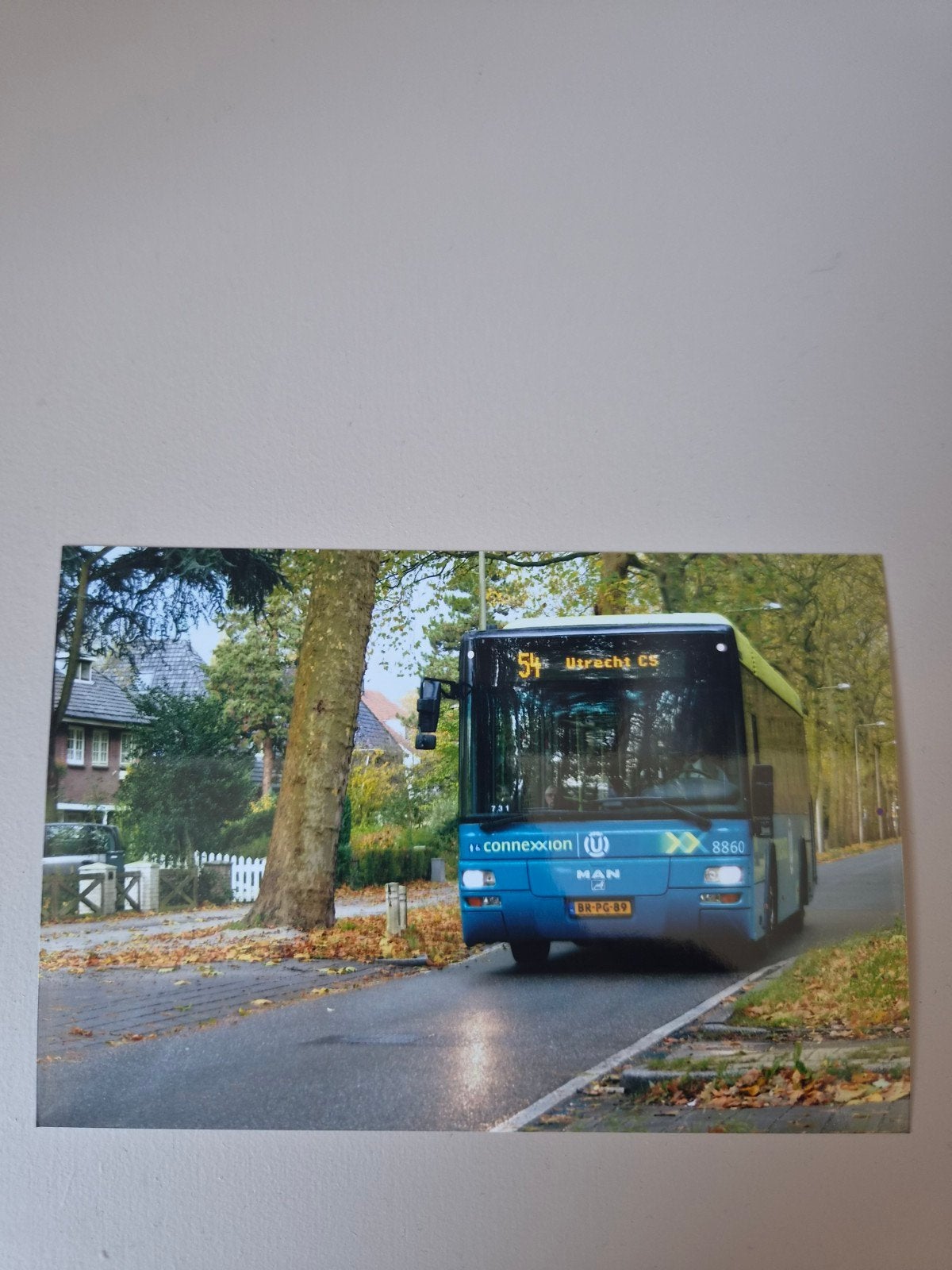 Foto bus Connexxion 8860 10x15 cm, Verzamelen, Ophalen of Verzenden