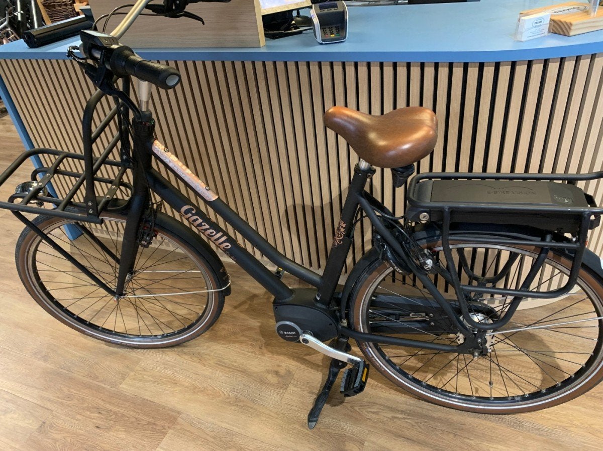 Gazelle Miss Grace C7 HMB Dames Black Mat 59cm, Fietsen en Brommers, Elektrische fietsen, Ophalen, Gebruikt, -, -
