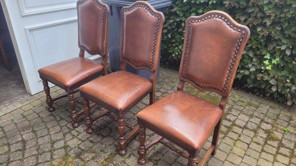 Eetkamerstoelen, Ophalen