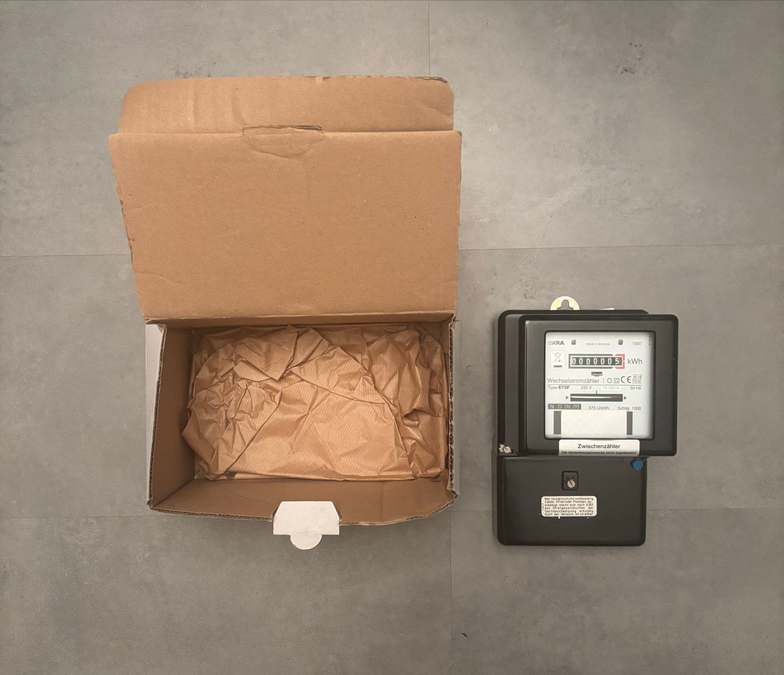 SKIRA Wisselstroommeter Type E7M, Ophalen of Verzenden, Nieuw, Elektriciteit