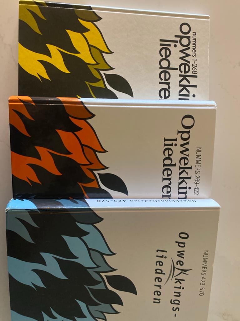 Opwekkingsliederen bundels, omvat liederen 1-570 (3 delen), Muziek en Instrumenten, Bladmuziek, Ophalen of Verzenden, Zo goed als nieuw
