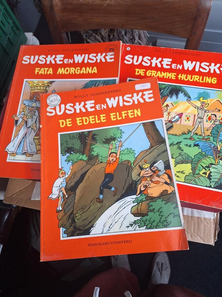 Suske en Wiske Stripboeken - 3 Stuks, Boeken, Stripboeken, Meerdere stripboeken, Ophalen of Verzenden, Gelezen, Willy Vandersteen