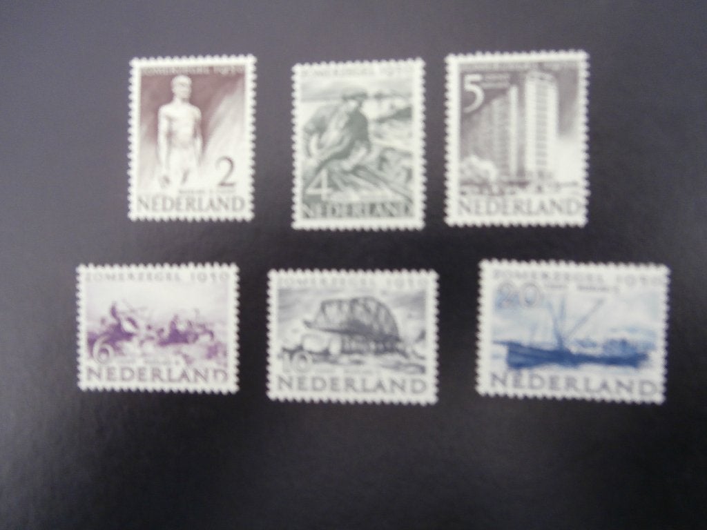 NL 1950 serie ZOMERZEGELS LEES !, Postzegels en Munten, Ophalen of Verzenden, Na 1940, Postfris