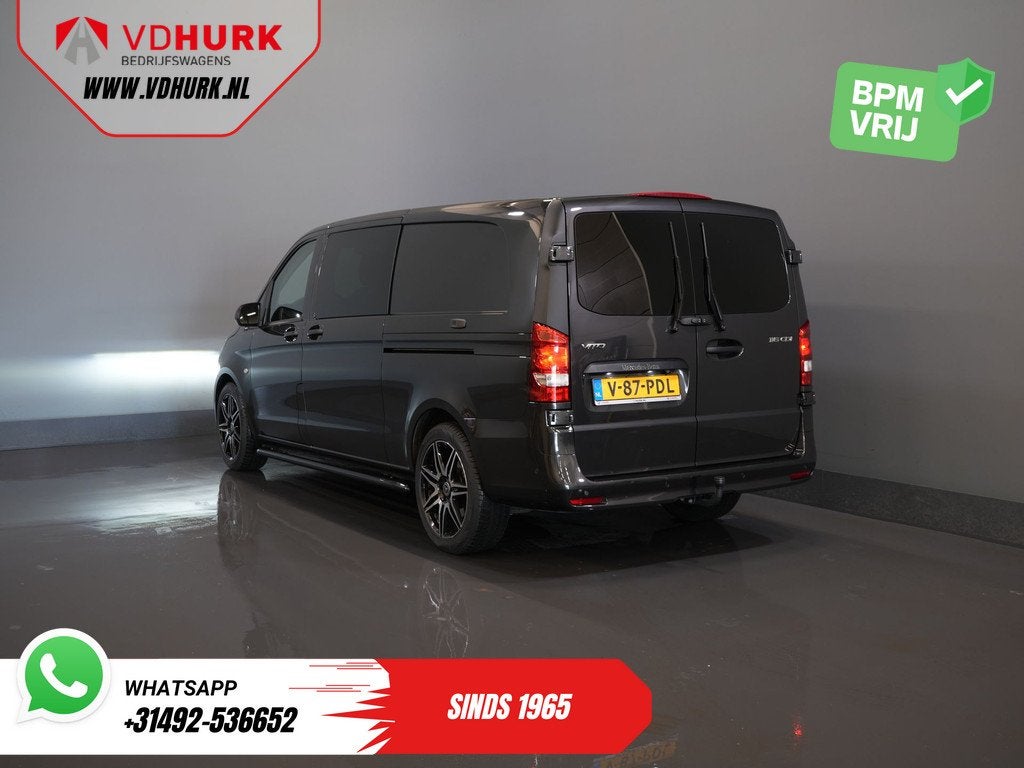 Mercedes-Benz Vito 116 CDI Aut. L3 DC Dubbel Cabine BPM VRIJ, Automaat, 4 cilinders, 2500 kg, Bedrijf