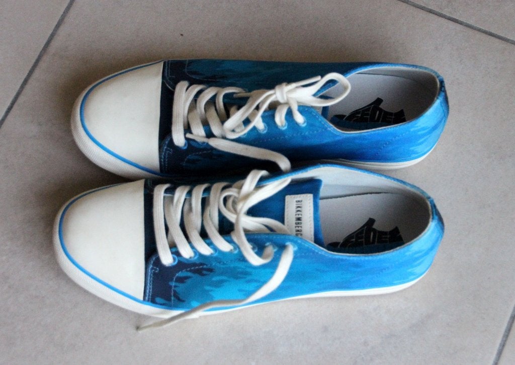 Sneakers Bikkembergs x Fedez "Farnell" Taille maat 45, Kleding | Heren, Bikkembergs, Verzenden, Blauw, Sneakers of Gympen