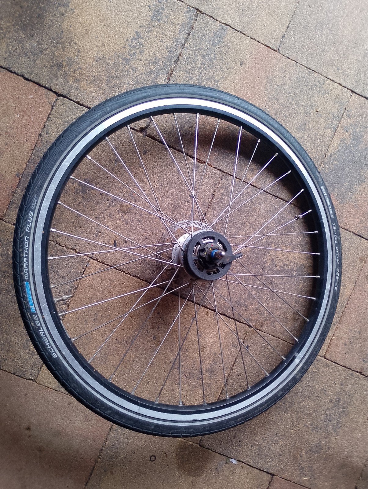 Shimano 28 inch wielenset, Ophalen, Zo goed als nieuw, Shimano