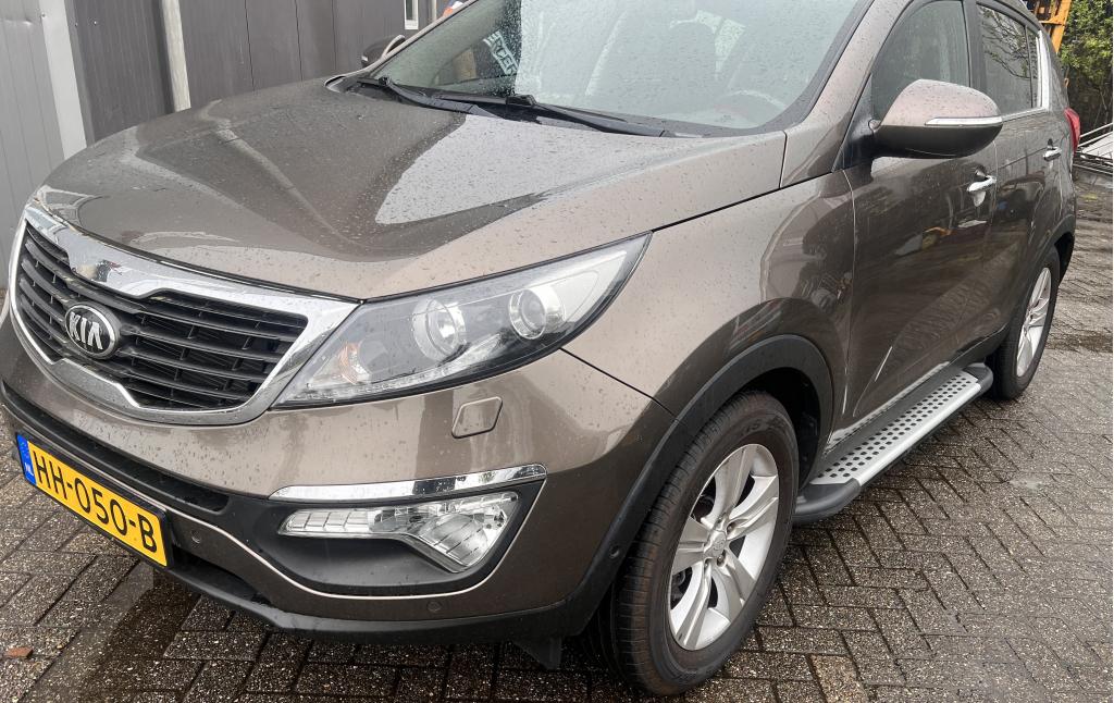 Kia Sportage vanaf 2010 Aluminium treeplanken, Niet ingevuld, Niet ingevuld, Niet ingevuld