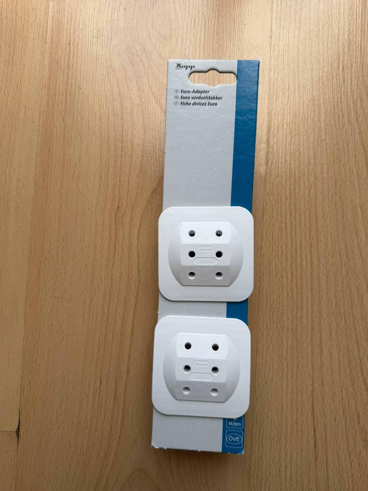 3-way Euro adapter / verdeelstekker, Ophalen of Verzenden, Zo goed als nieuw