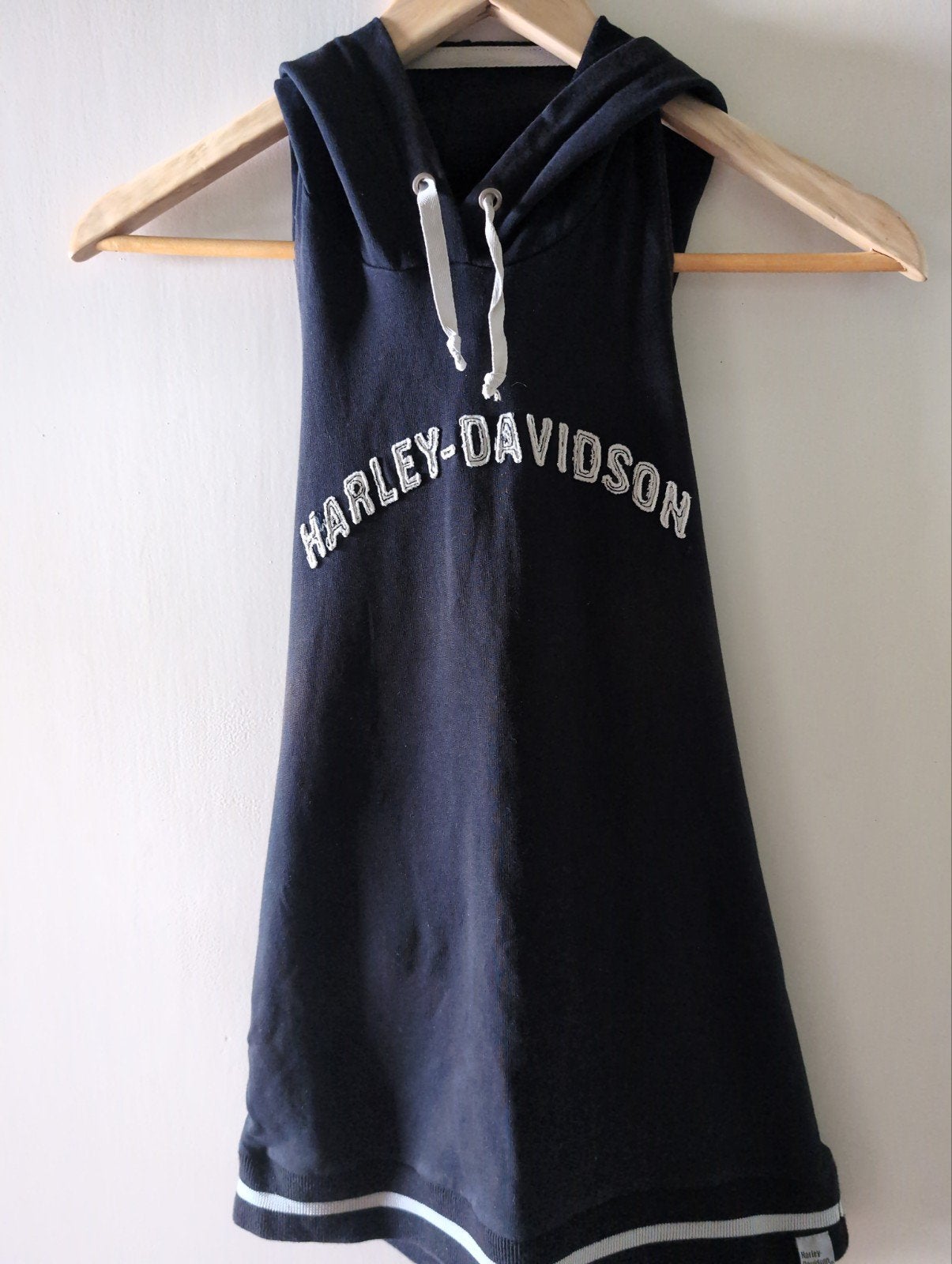 Harley Davidson top met capuchon, Ophalen of Verzenden, Zo goed als nieuw, Zonder mouw