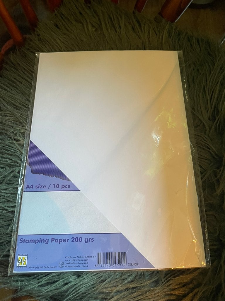 Stempel papier A4, Hobby en Vrije tijd, Stempelen, Ophalen of Verzenden, Nieuw, Overige typen