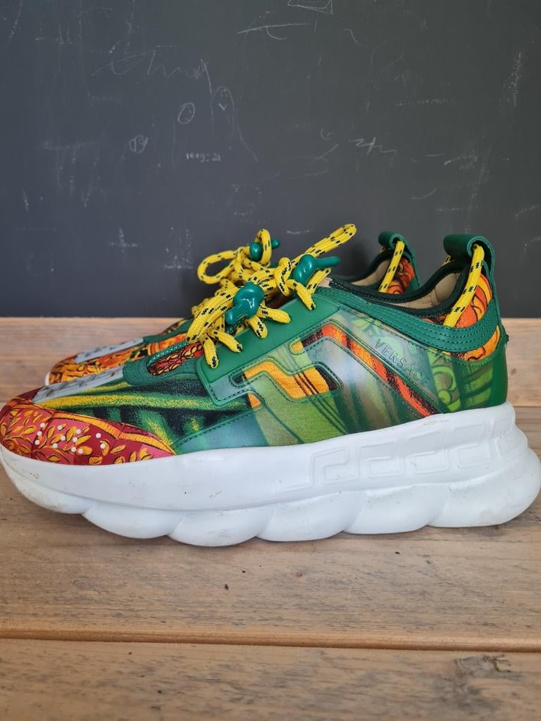 Versace Chain Reaction Sneakers Maat 42, Kleding | Heren, Schoenen, Overige kleuren, Ophalen of Verzenden, Sneakers of Gympen