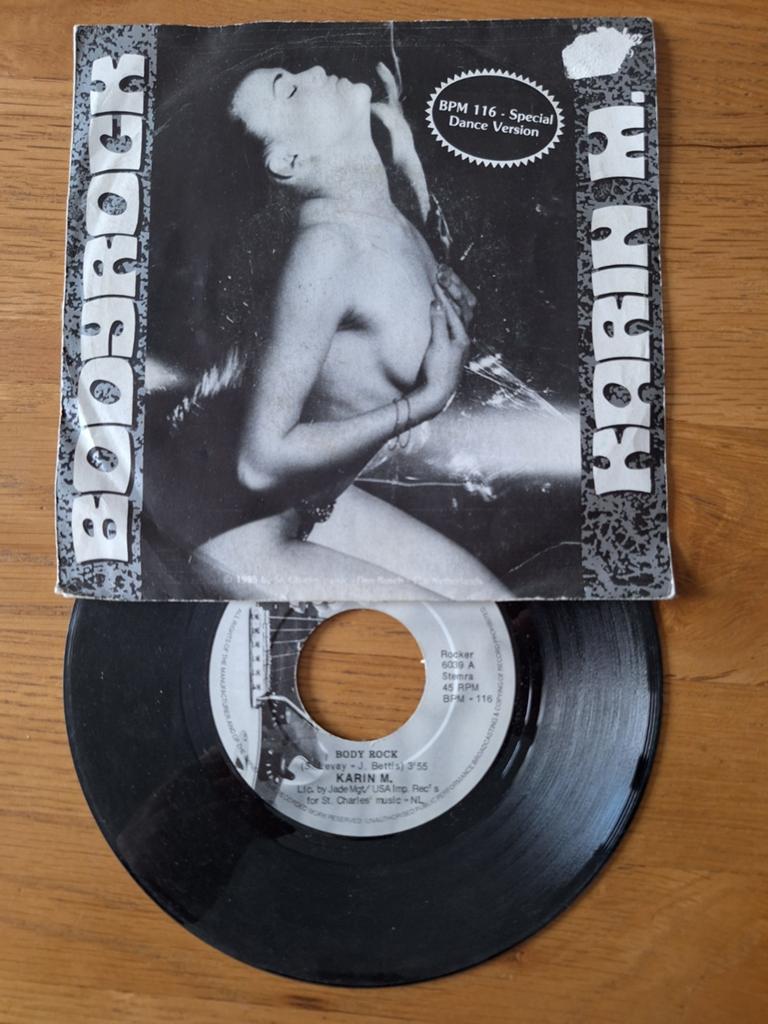 Karin M. - Body Rock (Special Dance Version) vinyl single, Gebruikt, 7 inch, Ophalen of Verzenden, Pop