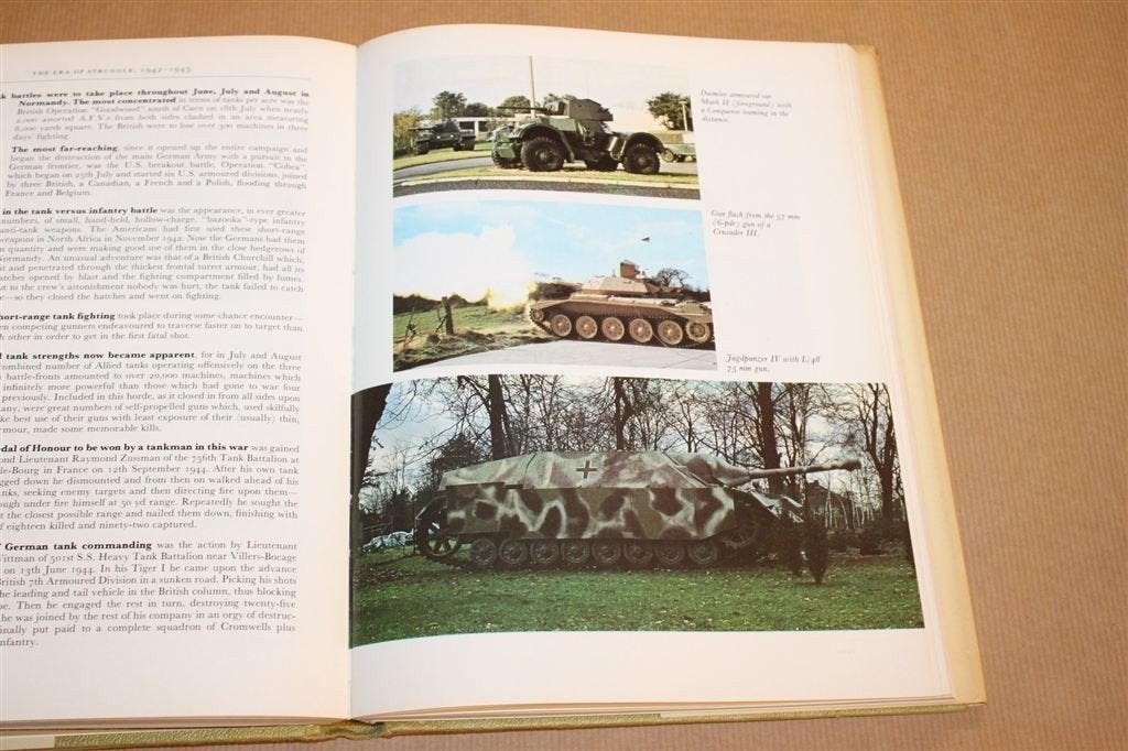 Guinness Tankboek — Feiten & Records Pantservoertuigen 1972, Ophalen of Verzenden, Tweede Wereldoorlog, Gelezen, Overige onderwerpen