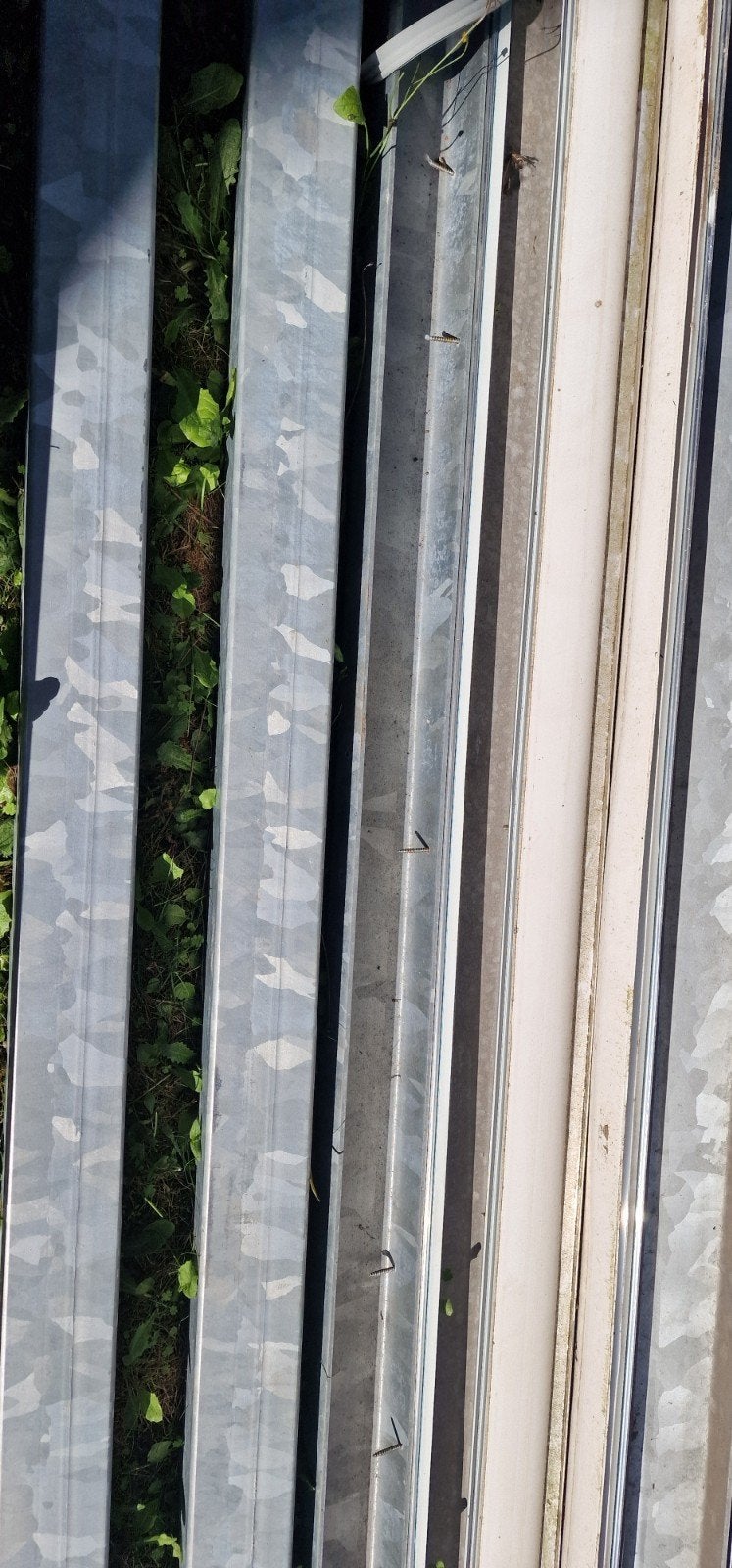 Diverse metalen  balken, Ophalen, Gebruikt, Overige metalen
