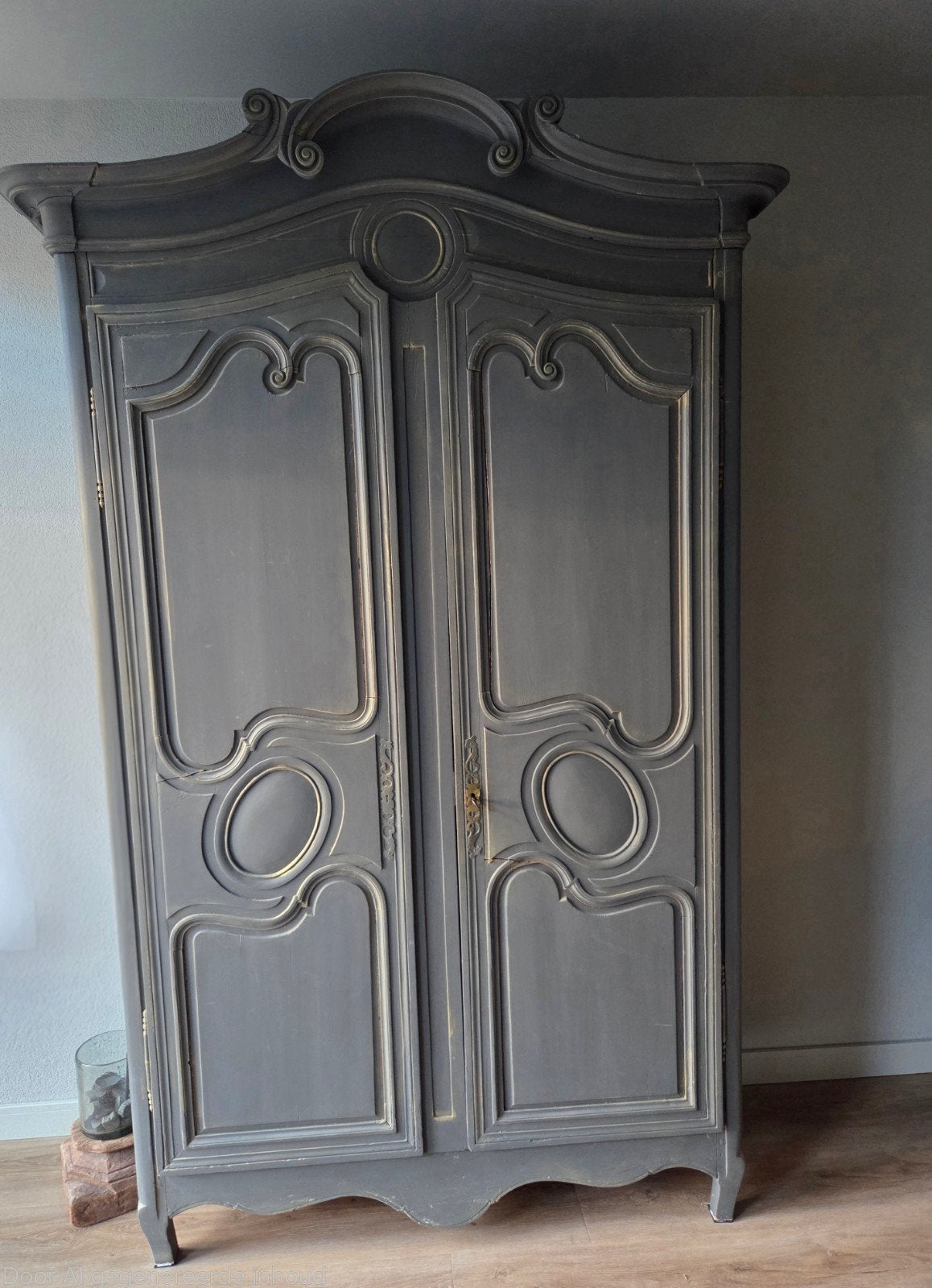 Gerestylde brocante kast, Antiek en Kunst, Ophalen