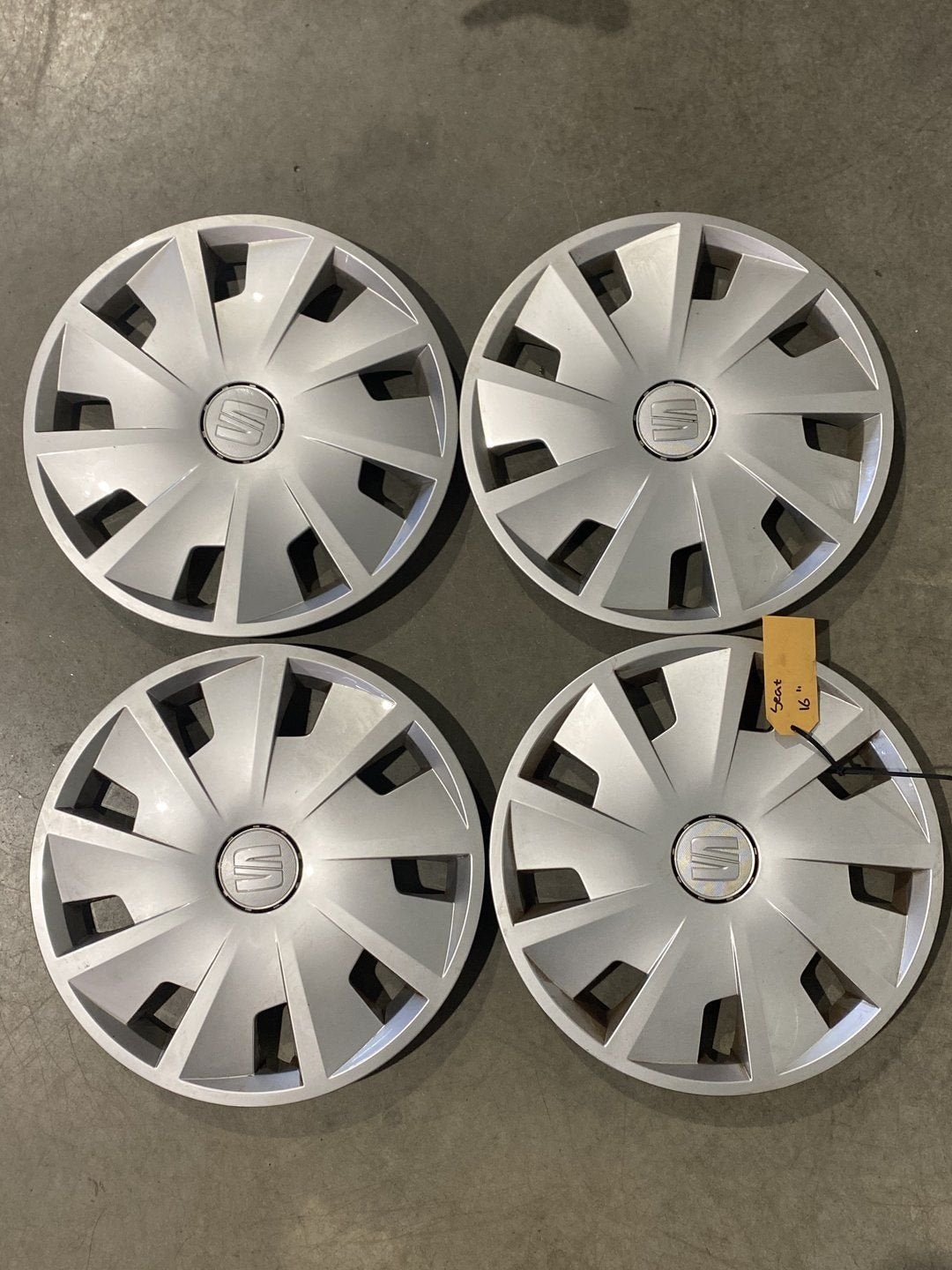 Wieldop Seat Leon | Set van 4 | 15 Inch | 5F0601147B, Gebruikt, -, -, Ophalen of Verzenden