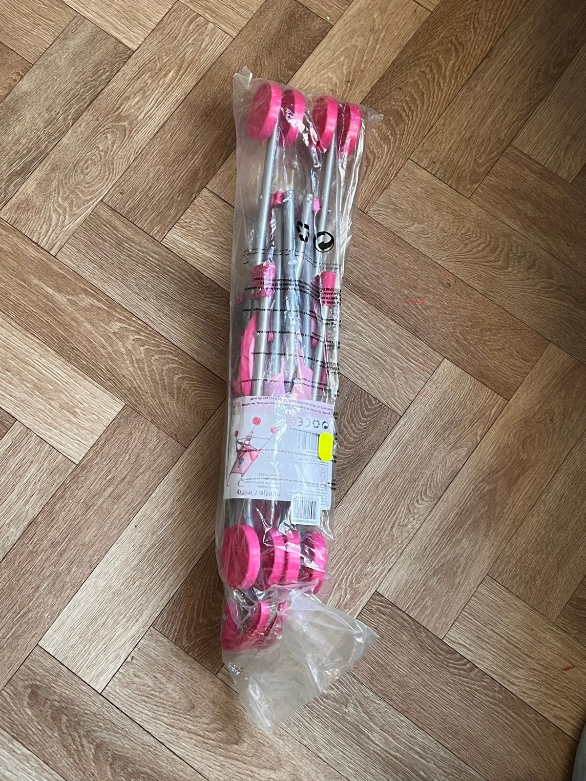 Nijntje/Miffy poppenbuggy roze - Nieuw in verpakking, Ophalen of Verzenden, Nieuw, Overige merken