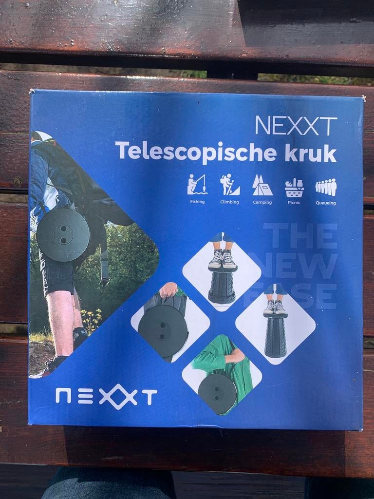 NEXXT Telescopische kruk, Caravans en Kamperen, Kampeeraccessoires, Ophalen of Verzenden, Nieuw