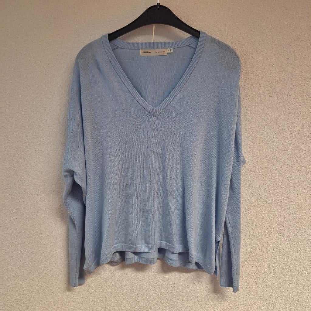 Dames pullover, trui, InWear, licht blauw, L, Blauw, Maat 42/44 (L), Ophalen of Verzenden, Inwear