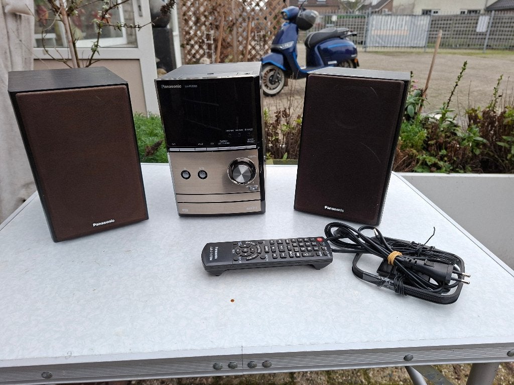 zgan stereotoren panasonic sa-pm500 met usb en usb opnemen, Overige merken, Microset, Tuner of Radio, Ophalen of Verzenden