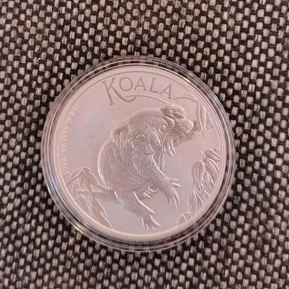 Koala 2022 1 Oz zilveren munt, Ophalen of Verzenden, Zilver