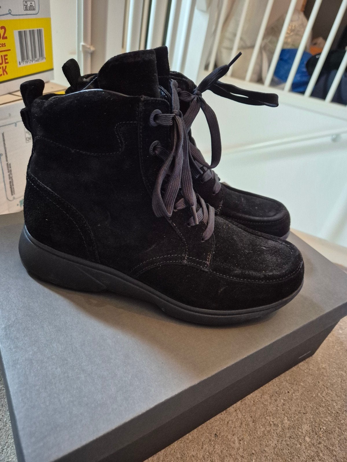 xsensible hoge sneakers zwart suede maat 39, Kleding | Dames, Xsensible, Zwart, Nieuw, Ophalen of Verzenden