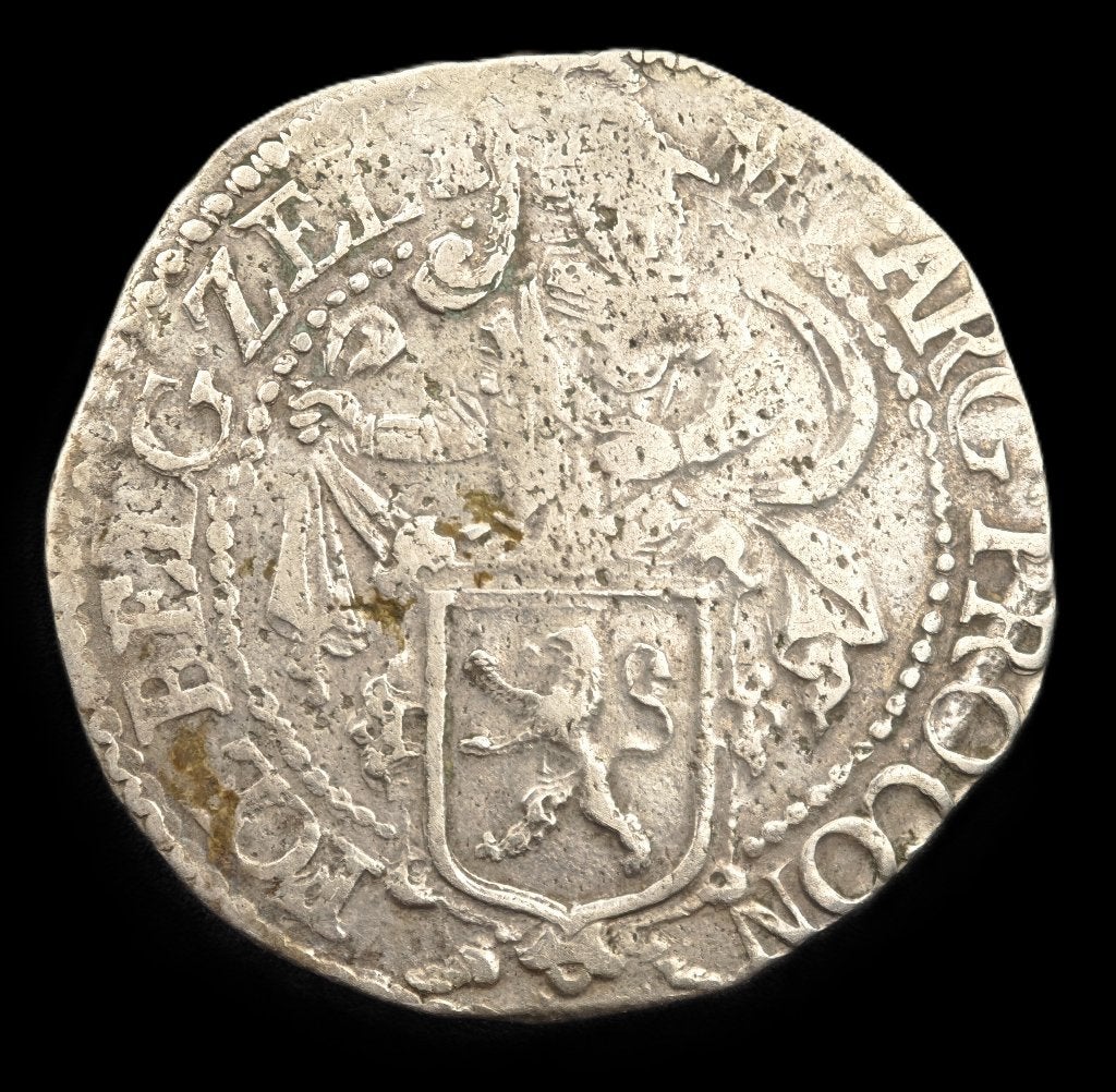 1649 1/2 Leeuwendaalder Zeeland RRR, Vóór koninkrijk, Verzenden, Zilver, Overige waardes