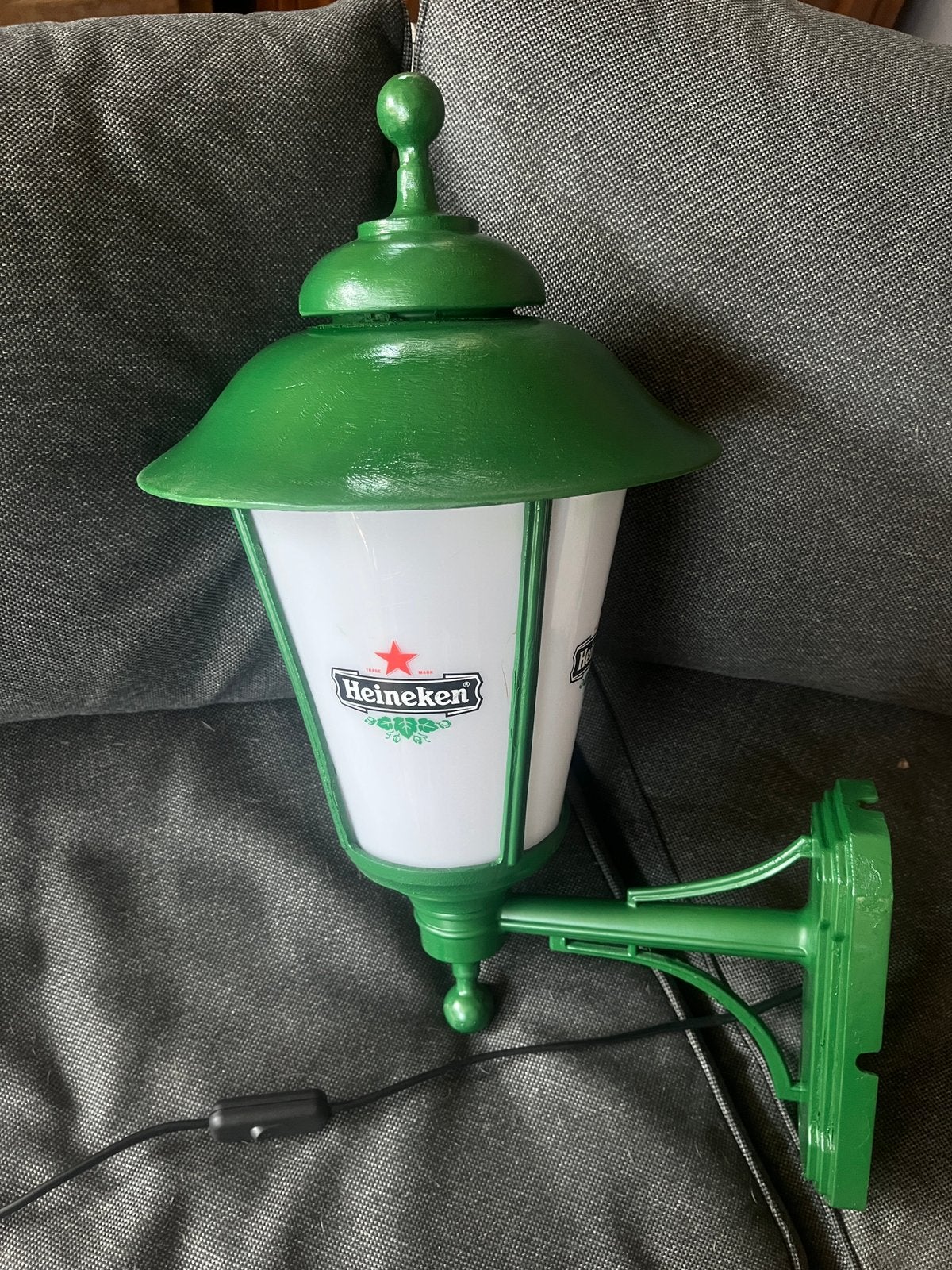 Heineken lantaarn/Heineken lamp, Ophalen, Zo goed als nieuw, Heineken