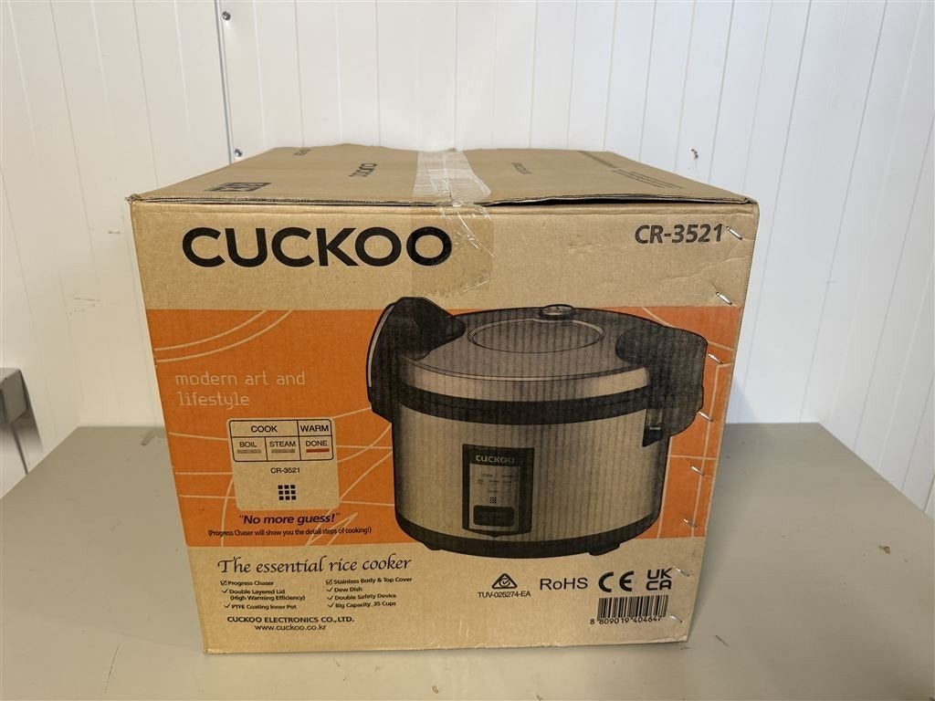 rijstkoker - Korean cuckoo Rice cooker - 6,3 liter - CR-3521, Ophalen of Verzenden, Nieuw