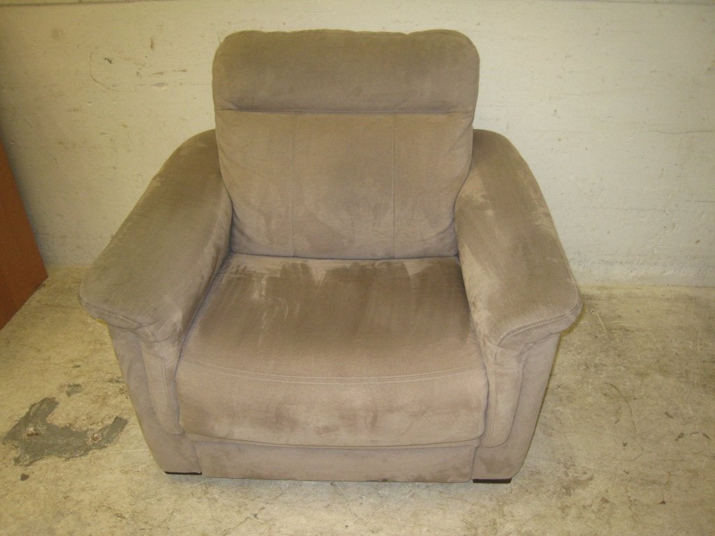Henders & Hazel Suede-achtige fauteuil, Niet ingevuld, Gebruikt, Niet ingevuld, Niet ingevuld