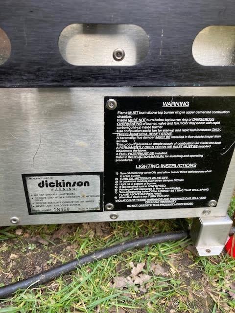 dieselkachel Dickenson Lofoten, Ophalen of Verzenden, Gebruikt, Overige typen, Zeilboot of Motorboot