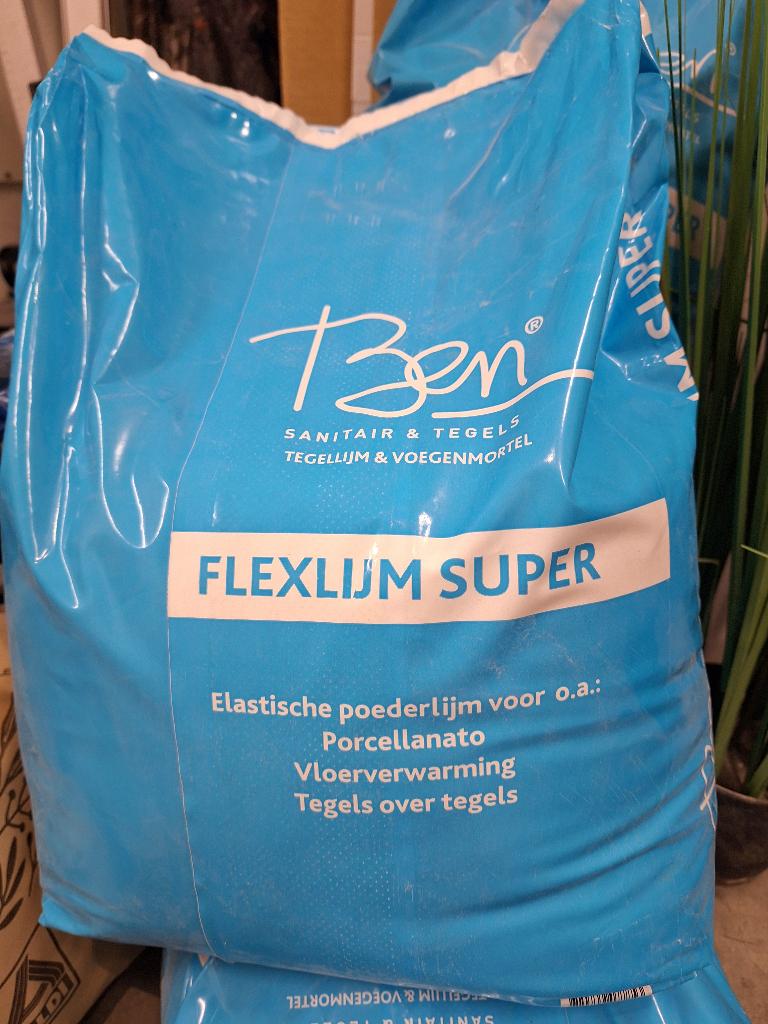 FLEXIBELE TEGELLIJM VOOR OOK TEGEL OVER TEGEL LIJMEN, Ophalen, Overige materialen, Overige typen, Nieuw