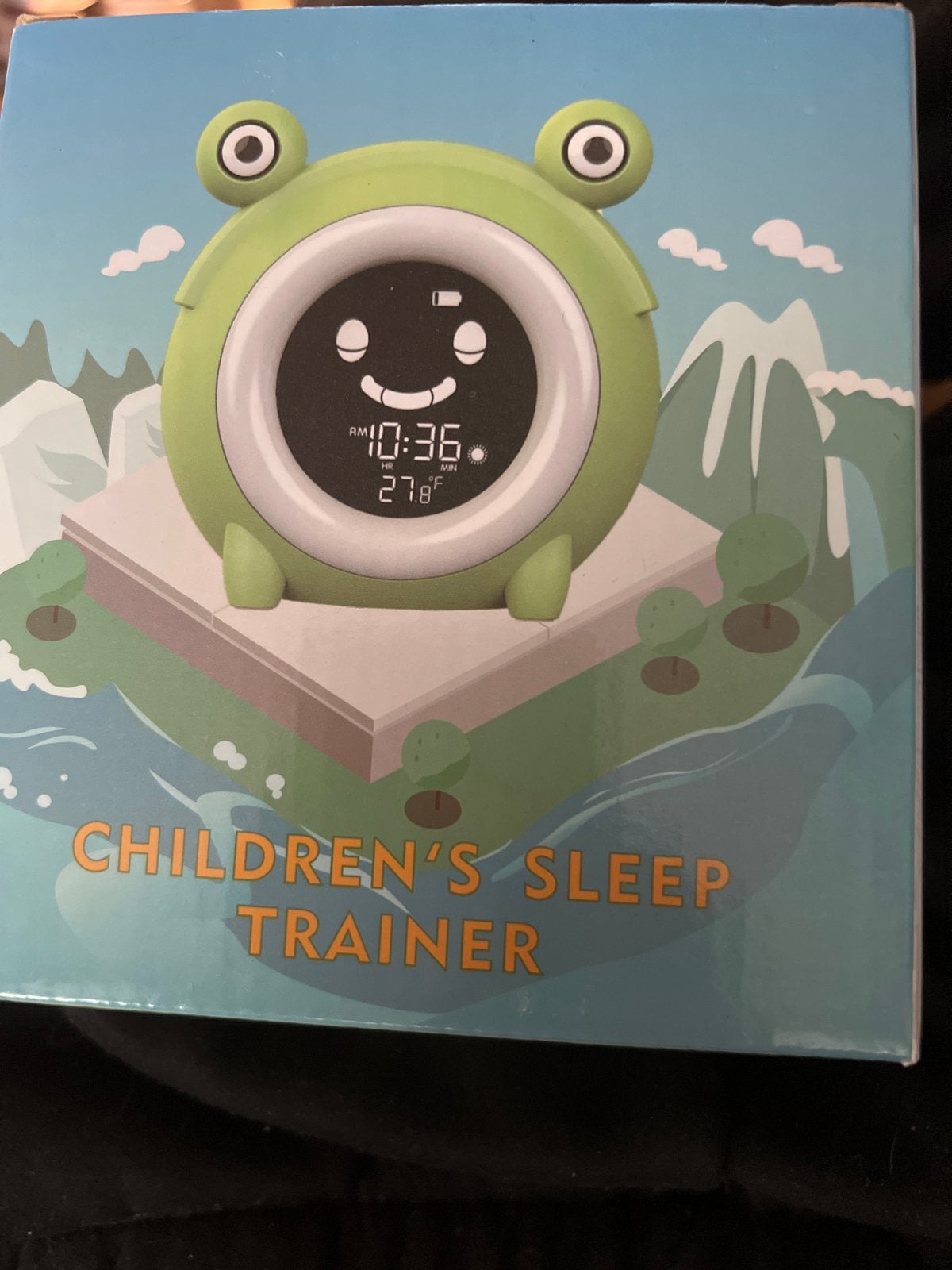 Kinderwekker Kikker Slaaptrainer met Licht en Geluid, Ophalen of Verzenden, Nieuw, Digitaal