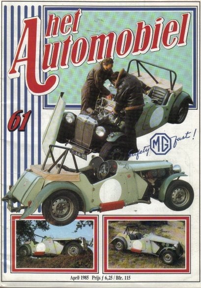 Automobiel 61 1985 : MG TD - Simca - DKW SB - Peugeot diesel, Ophalen of Verzenden, Gelezen, Algemeen