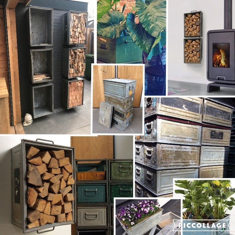 Bloembak Bak Kist Bakken Kratten Kisten Haardhout Hout SALE, Minder dan 50 cm, 50 tot 100 cm, Nieuw, Ophalen of Verzenden